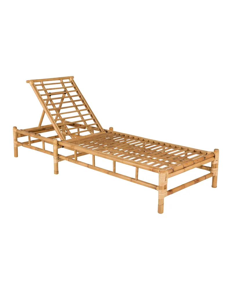Cane Sonnenliege aus Rattan mit Auflage, Ansicht 7