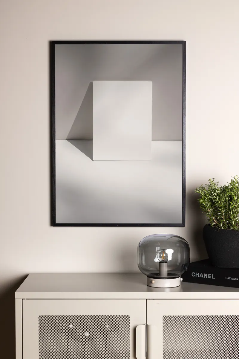 Canvas Poster, Fotokunst mit Rechteck und Schatten in 30 × 21 cm, im Wohnraum, Ansicht 1