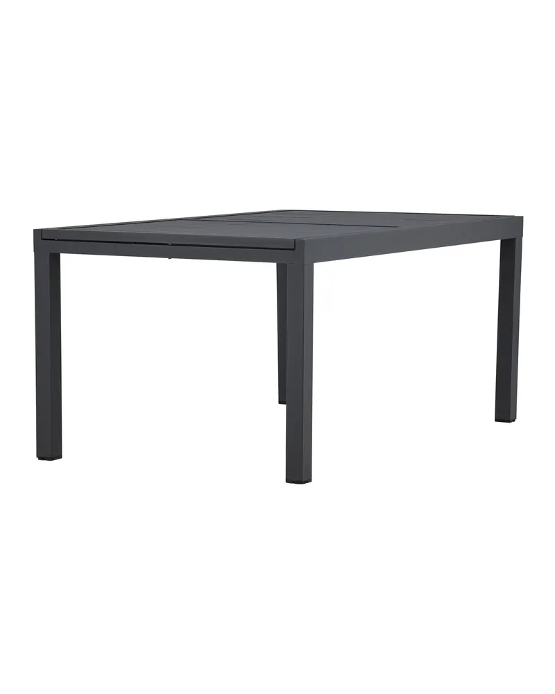 Capo ausziehbarer Gartentisch aus Aluminium in Schwarz, Ansicht 8