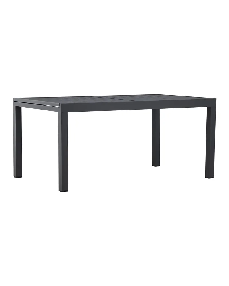 Capo ausziehbarer Gartentisch aus Aluminium in Schwarz, Ansicht 9