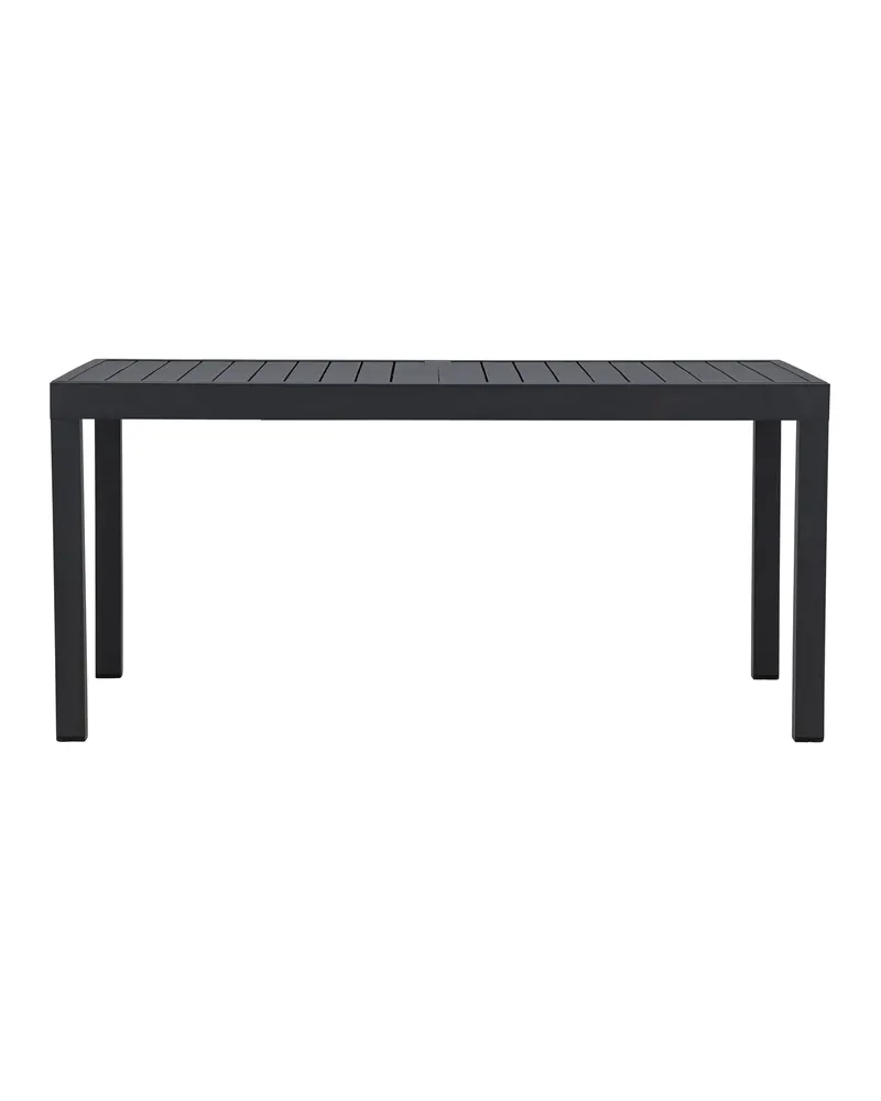 Capo ausziehbarer Gartentisch aus Aluminium in Schwarz, Ansicht 10