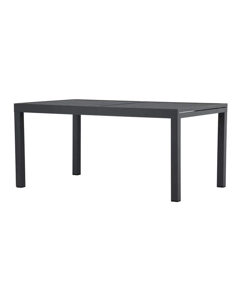 Capo ausziehbarer Gartentisch aus Aluminium in Schwarz, Ansicht 11