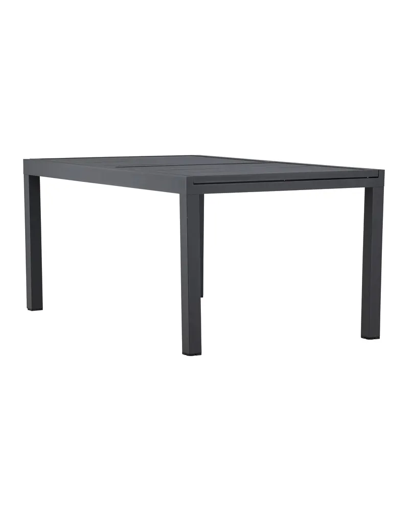 Capo ausziehbarer Gartentisch aus Aluminium in Schwarz, Ansicht 12