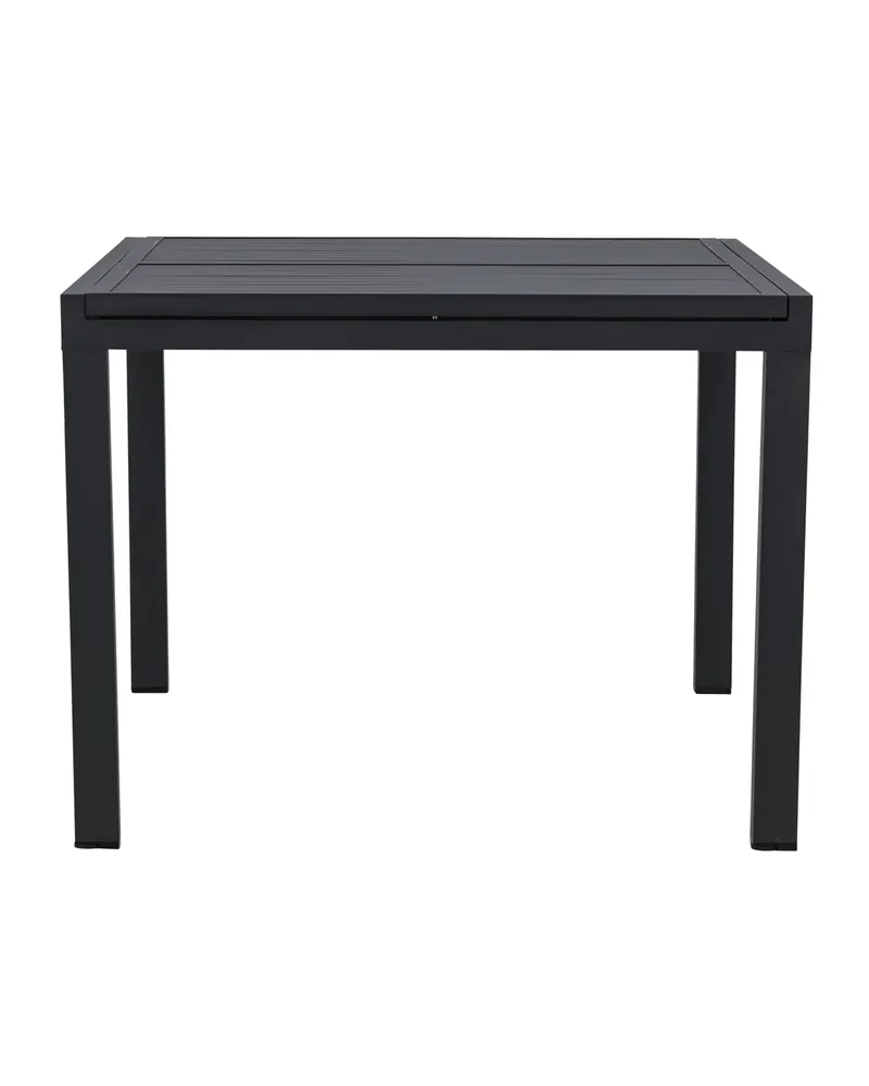 Capo ausziehbarer Gartentisch aus Aluminium in Schwarz, Ansicht 13