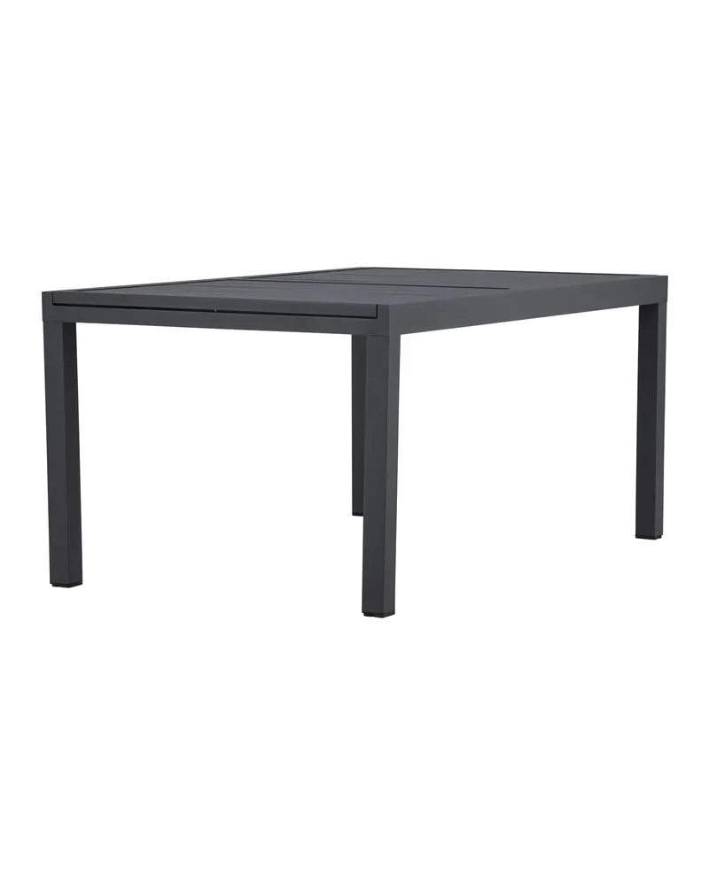 Capo ausziehbarer Gartentisch aus Aluminium in Schwarz, Ansicht 14