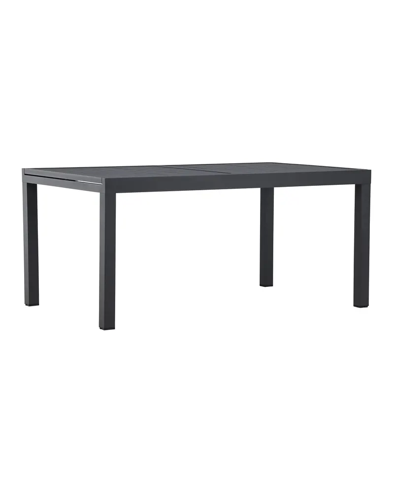 Capo ausziehbarer Gartentisch aus Aluminium in Schwarz, Ansicht 15