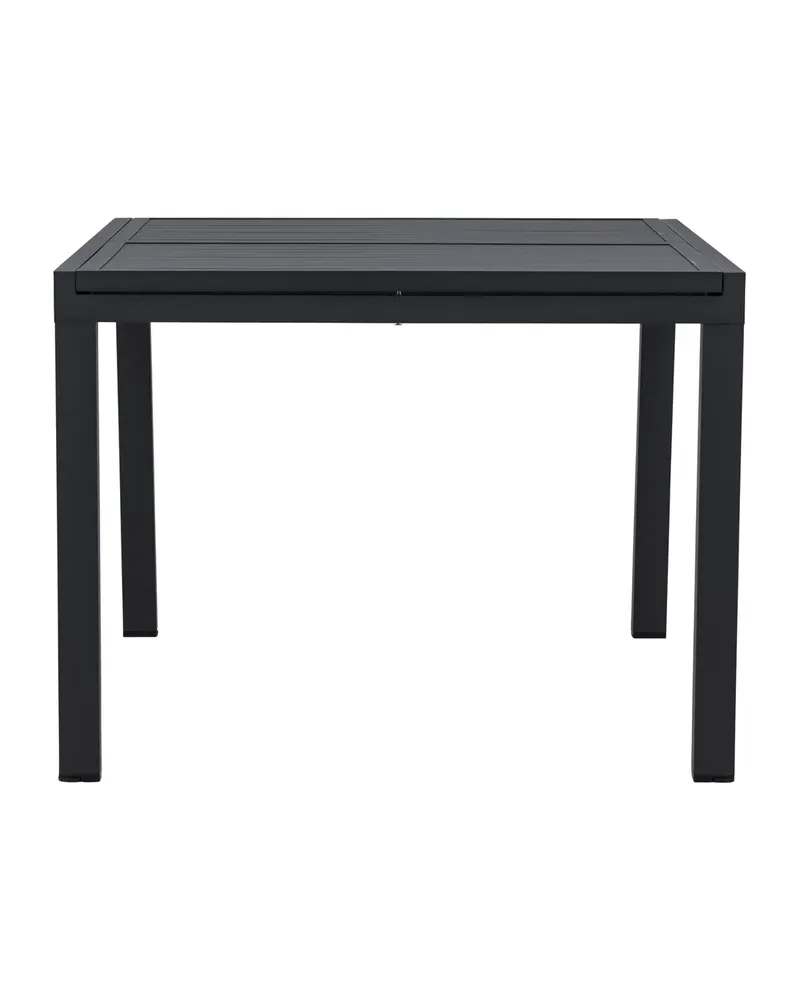 Capo ausziehbarer Gartentisch aus Aluminium in Schwarz, Ansicht 3