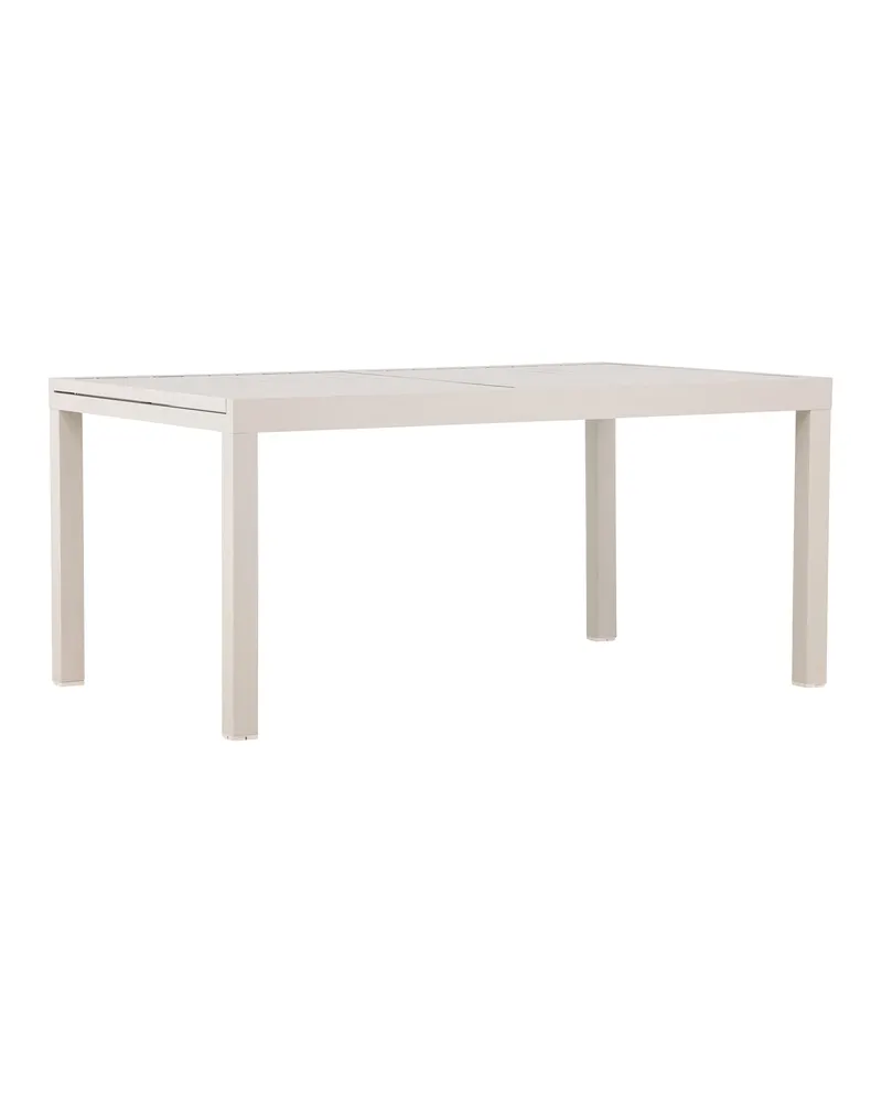 Capo ausziehbarer Gartentisch aus Aluminium in Beige, Ansicht 9