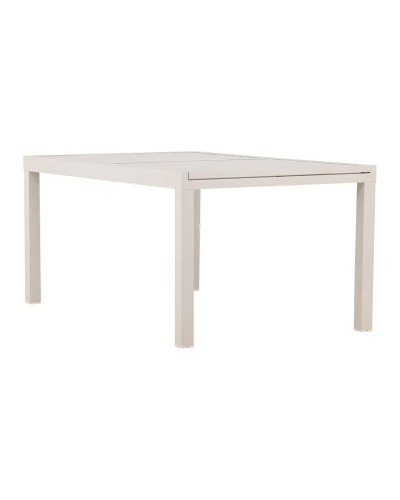 Capo ausziehbarer Gartentisch aus Aluminium in Beige, Ansicht 12