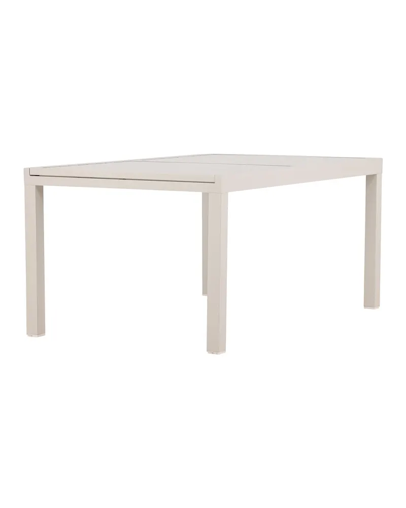 Capo ausziehbarer Gartentisch aus Aluminium in Beige, Ansicht 14