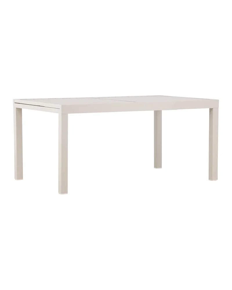 Capo ausziehbarer Gartentisch aus Aluminium in Beige, Ansicht 15