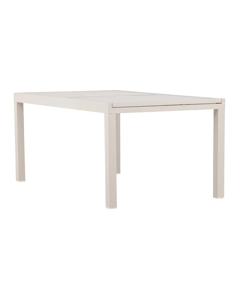 Capo ausziehbarer Gartentisch aus Aluminium in Beige, Ansicht 2