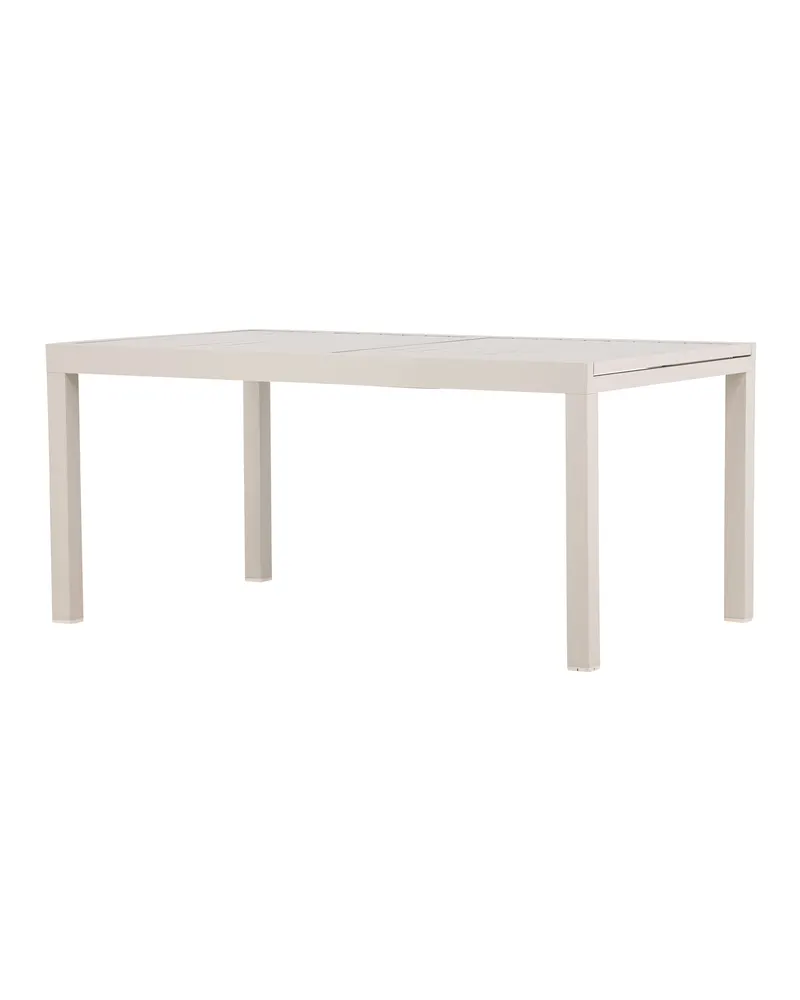 Capo ausziehbarer Gartentisch aus Aluminium in Beige, Ansicht 7