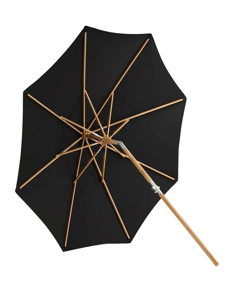 Cerox Sonnenschirm rund, Ø 270 cm in Schwarz, Ansicht 18