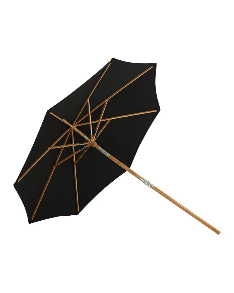 Cerox Sonnenschirm rund, Ø 270 cm in Schwarz, Ansicht 3