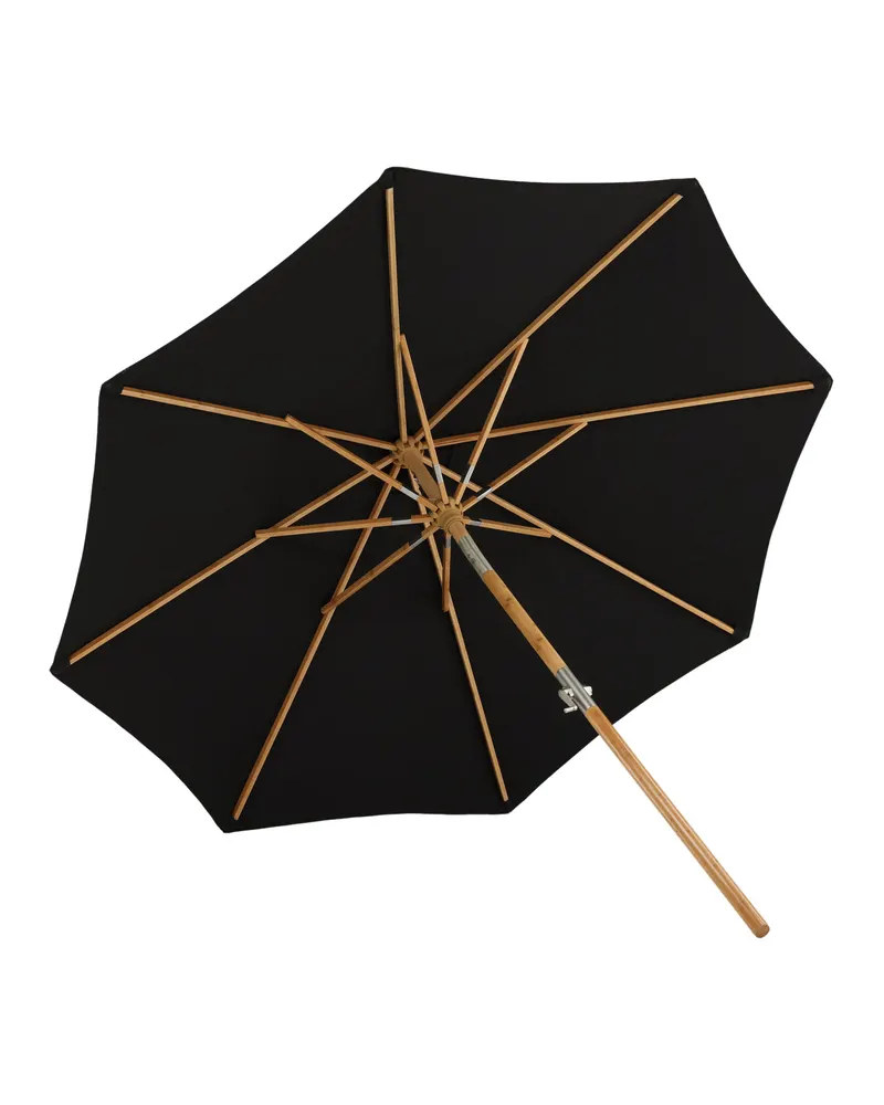 Cerox Sonnenschirm rund, Ø 270 cm in Schwarz, Ansicht 4