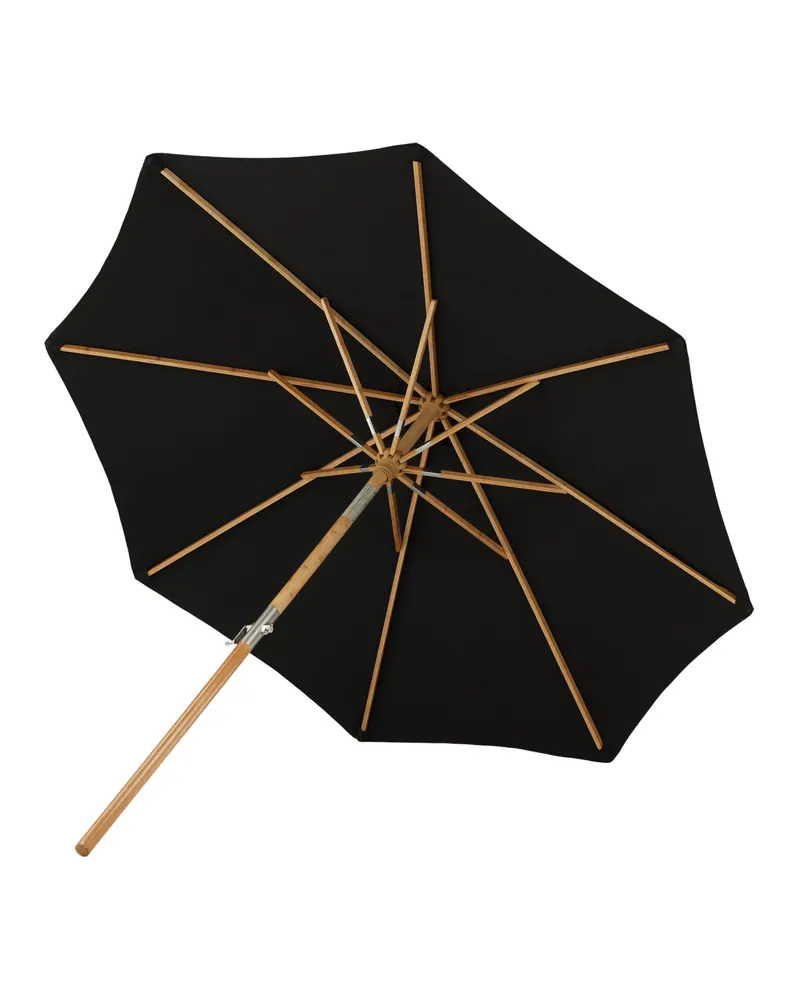 Cerox Sonnenschirm rund, Ø 270 cm in Schwarz, Ansicht 6