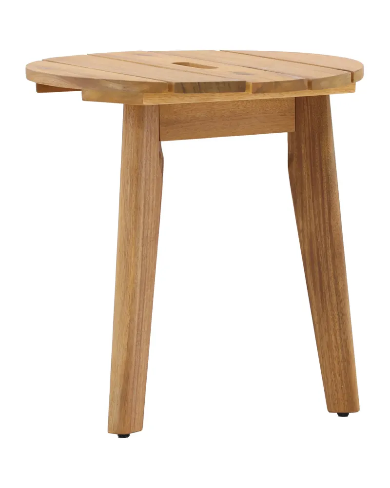 Chania Outdoor-Beistelltisch aus Akazie, Ansicht 8
