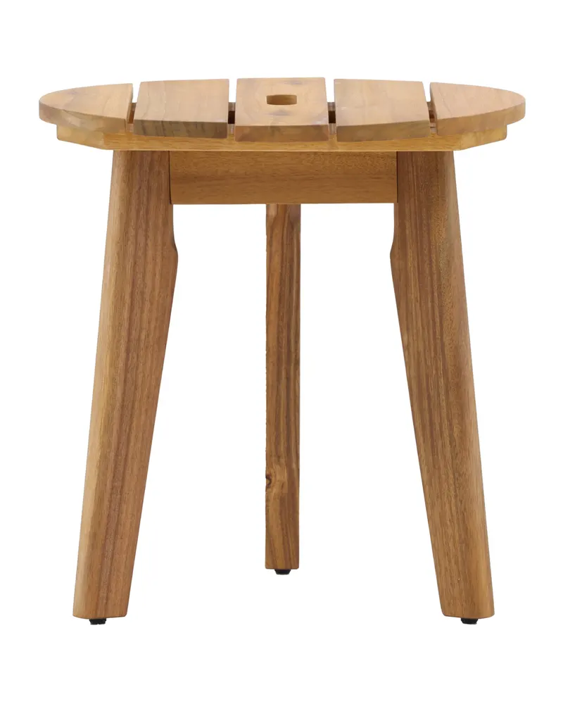 Chania Outdoor-Beistelltisch aus Akazie, Ansicht 9