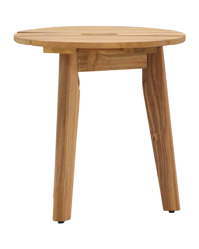 Chania Outdoor-Beistelltisch aus Akazie, Ansicht 2