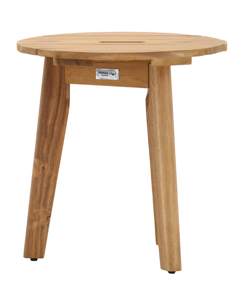Chania Outdoor-Beistelltisch aus Akazie, Ansicht 6