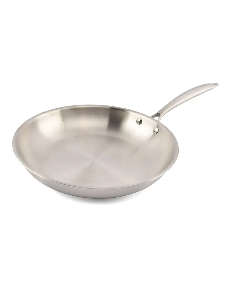 Chef Bratpfanne aus dreilagigem Edelstahl mit Aluminiumkern