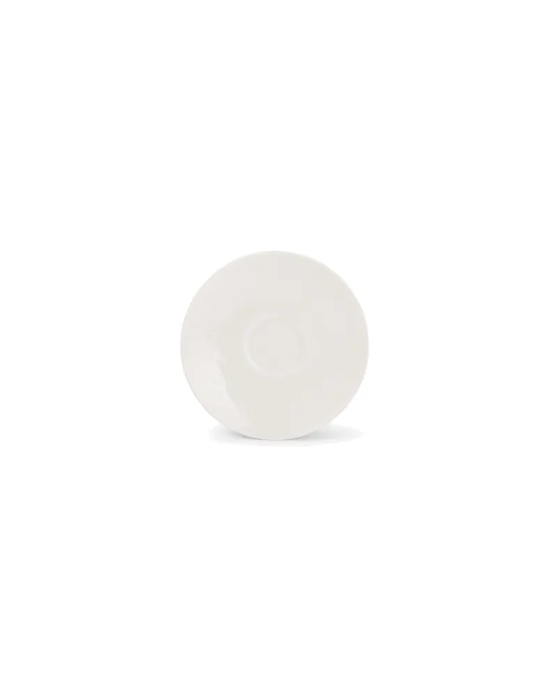 Cirro Mokka-Untertasse aus Porzellan, Ø 12 cm, Weiß