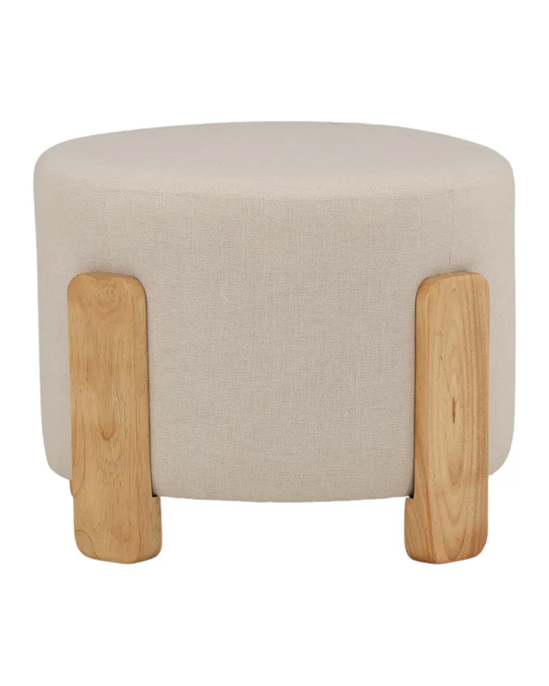 Coffey runder Hocker mit Holzbeinen, Ansicht 9