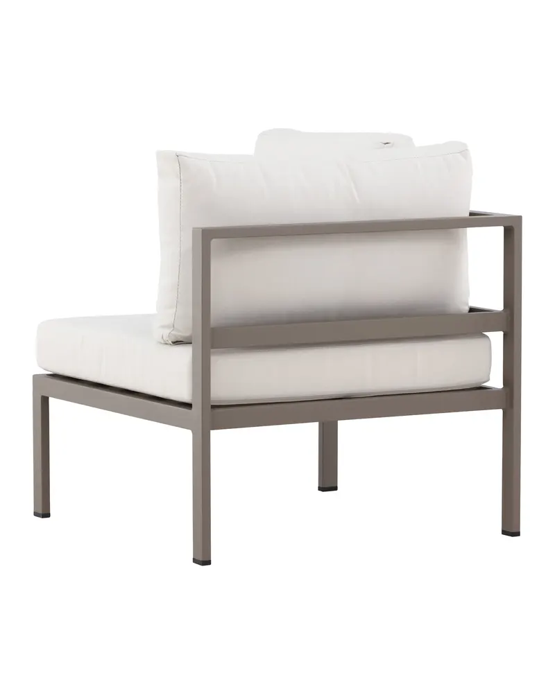 Copacabana Loungemodul für modulare Gartenmöbel in 74 × 74 × 65 cm, Beige, Polyester, Ansicht 10