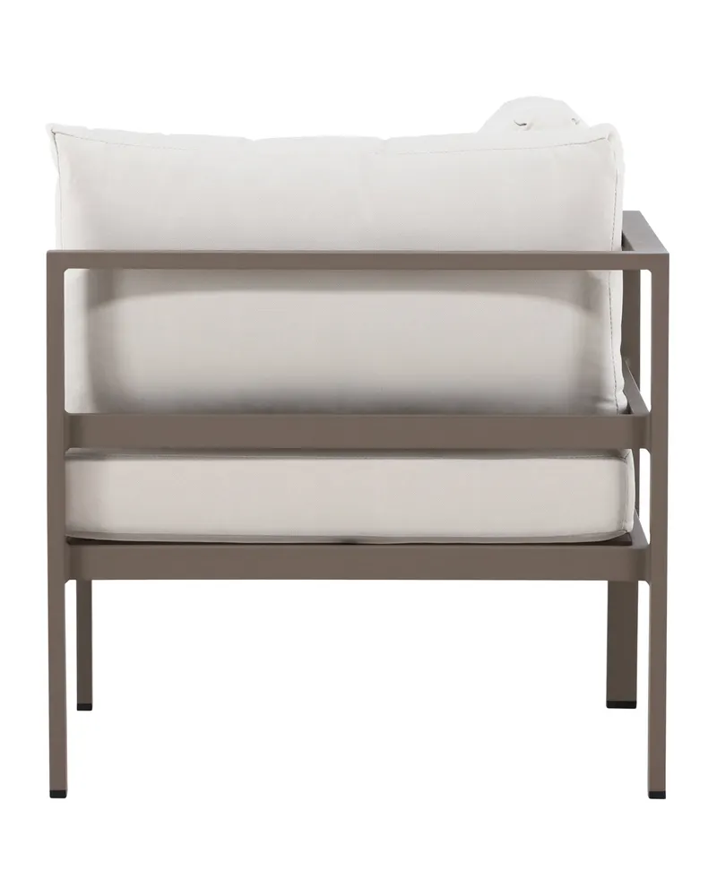 Copacabana Loungemodul für modulare Gartenmöbel in 74 × 74 × 65 cm, Beige, Polyester, Ansicht 11