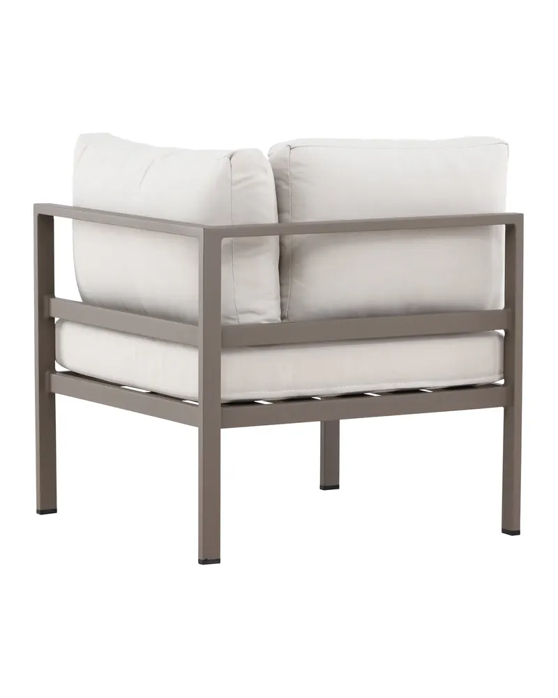 Copacabana Loungemodul für modulare Gartenmöbel in 74 × 74 × 65 cm, Beige, Polyester, Ansicht 12