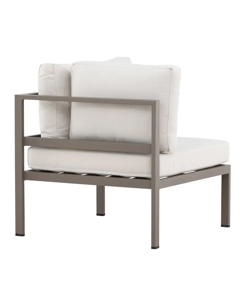 Copacabana Loungemodul für modulare Gartenmöbel in 74 × 74 × 65 cm, Beige, Polyester, Ansicht 5