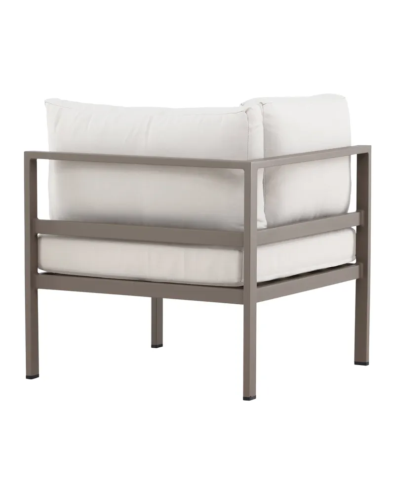 Copacabana Loungemodul für modulare Gartenmöbel in 74 × 74 × 65 cm, Beige, Polyester, Ansicht 6