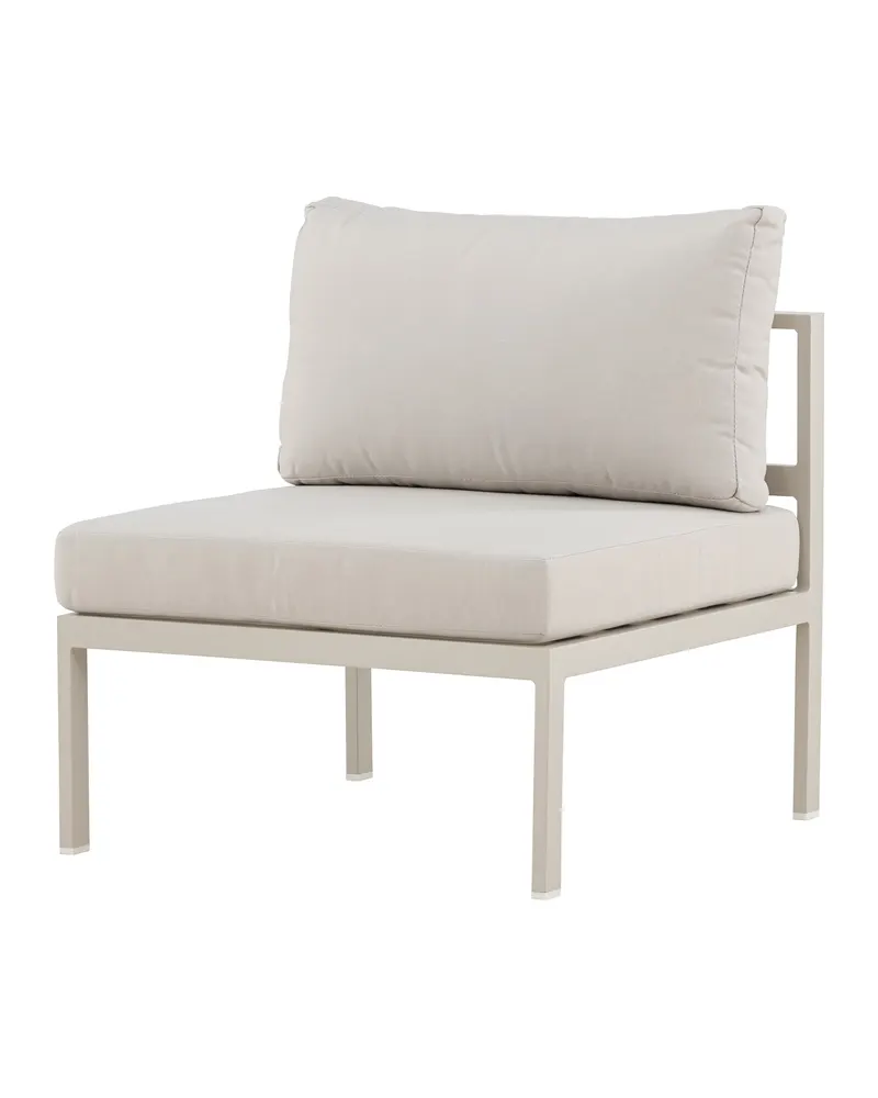 Copacabana Loungemodul für modulare Gartenmöbel in 74 × 70 × 65 cm, Beige, Polyester, Ansicht 1