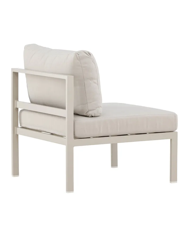 Copacabana Loungemodul für modulare Gartenmöbel in 74 × 70 × 65 cm, Beige, Polyester, Ansicht 12