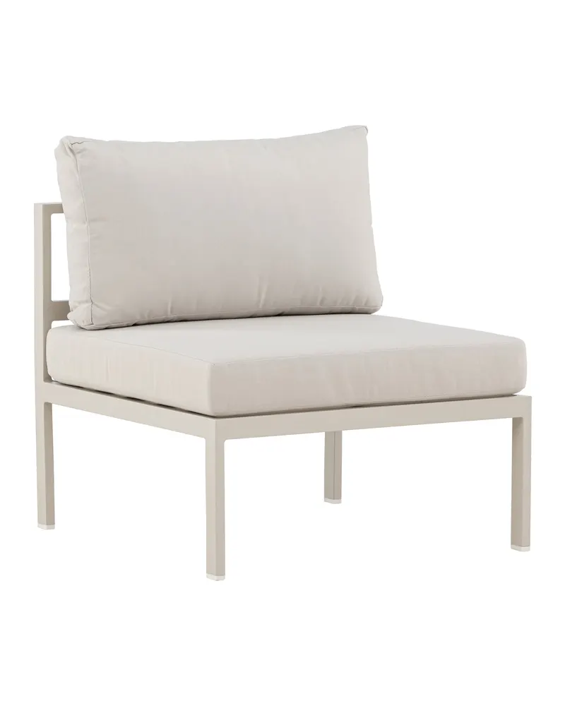 Copacabana Loungemodul für modulare Gartenmöbel in 74 × 70 × 65 cm, Beige, Polyester, Ansicht 3