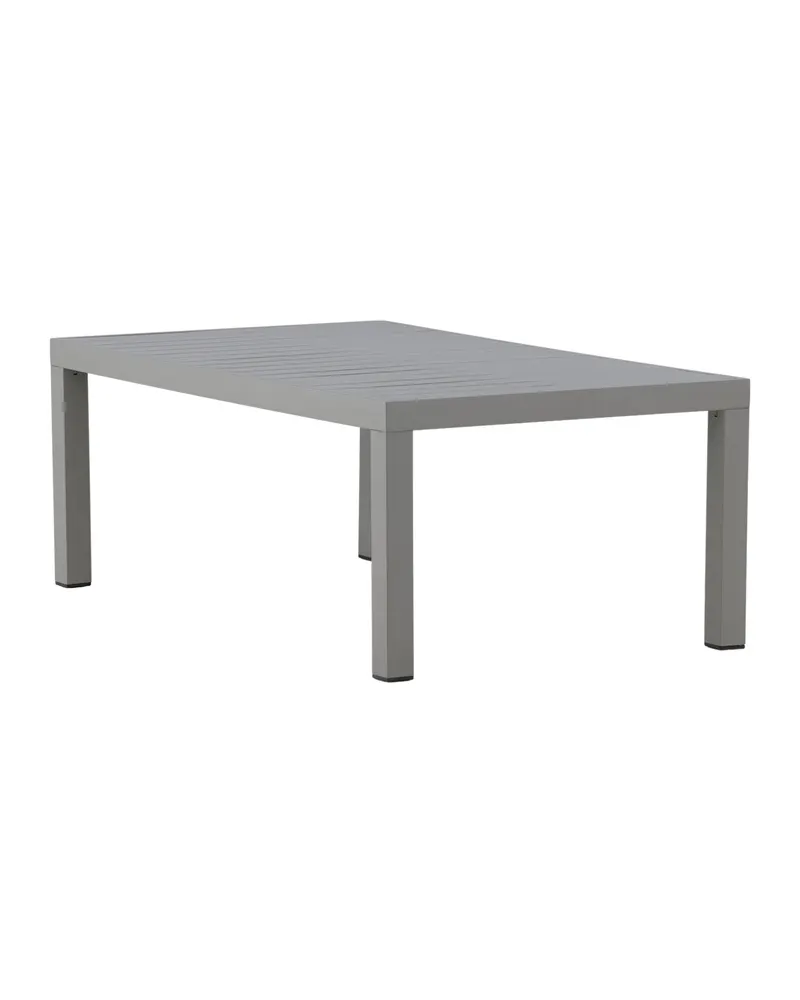 Copacabana Loungetisch aus Aluminium in Khaki, Ansicht 9