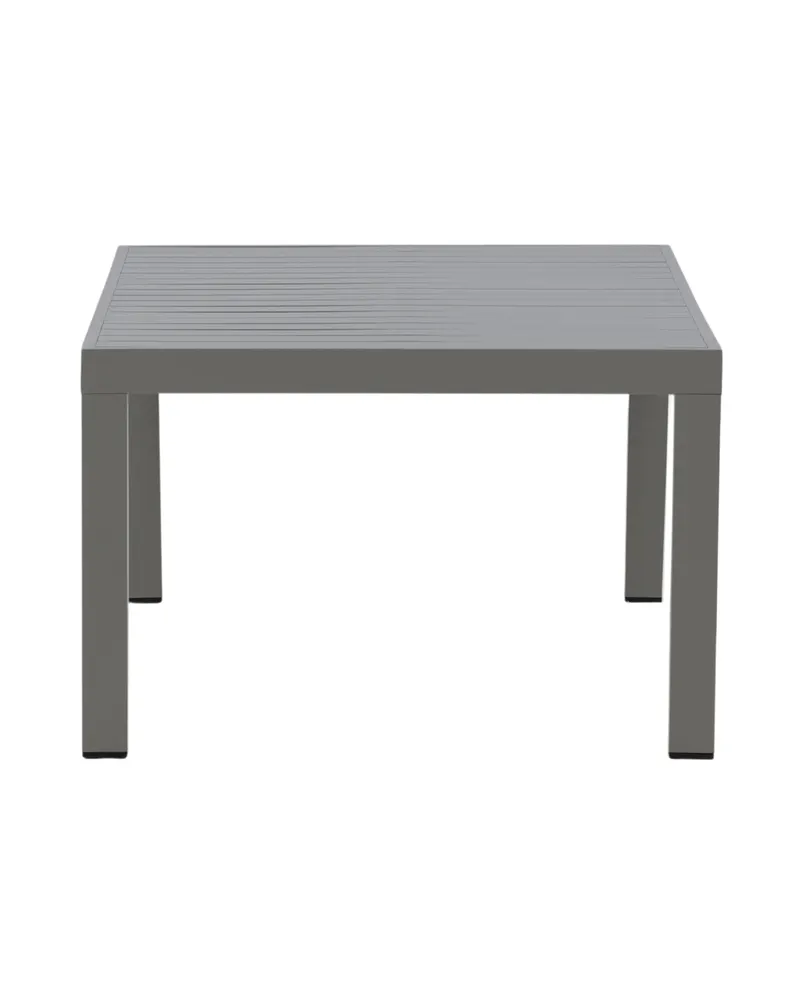 Copacabana Loungetisch aus Aluminium in Khaki, Ansicht 10