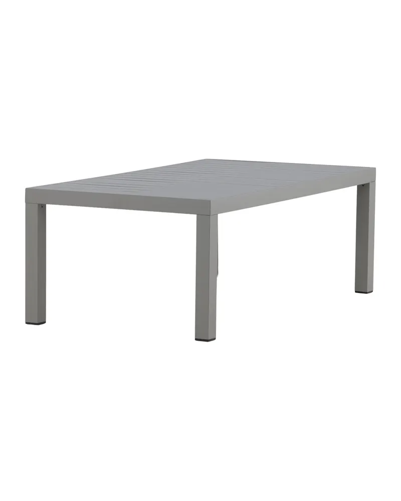 Copacabana Loungetisch aus Aluminium in Khaki, Ansicht 11