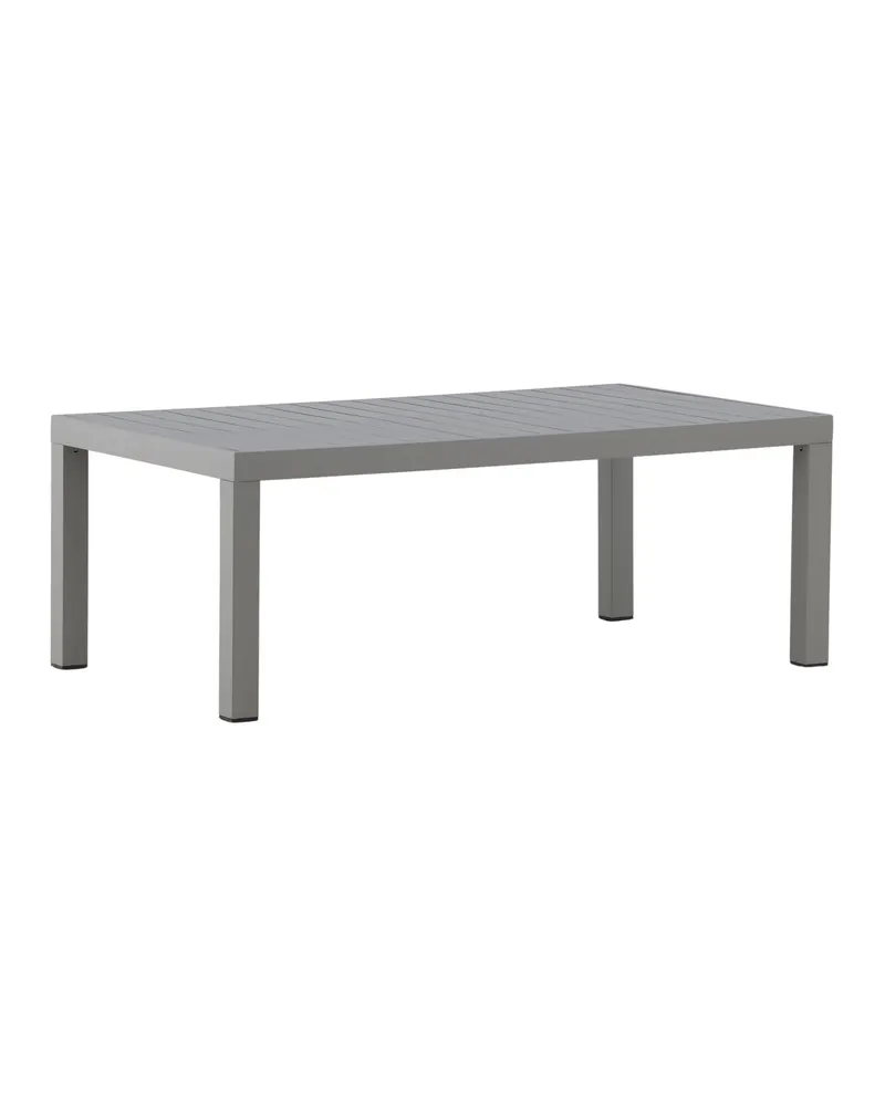 Copacabana Loungetisch aus Aluminium in Khaki, Ansicht 12