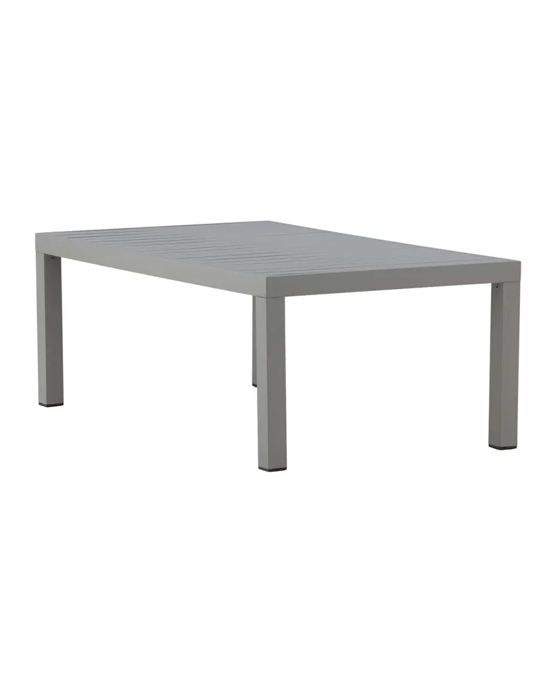 Copacabana Loungetisch aus Aluminium in Khaki, Ansicht 3