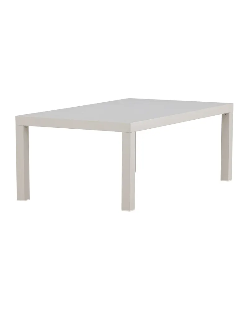 Copacabana Loungetisch aus Aluminium in Beige, Ansicht 8