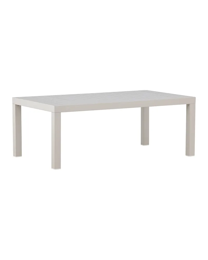 Copacabana Loungetisch aus Aluminium in Beige, Ansicht 9