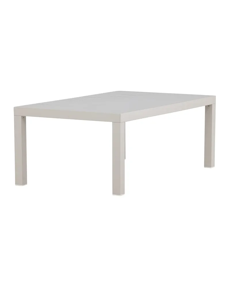 Copacabana Loungetisch aus Aluminium in Beige, Ansicht 3
