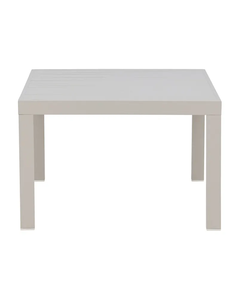 Copacabana Loungetisch aus Aluminium in Beige, Ansicht 4