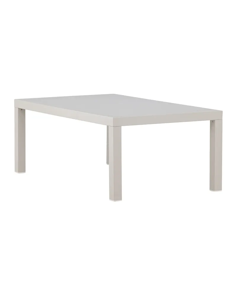 Copacabana Loungetisch aus Aluminium in Beige, Ansicht 5