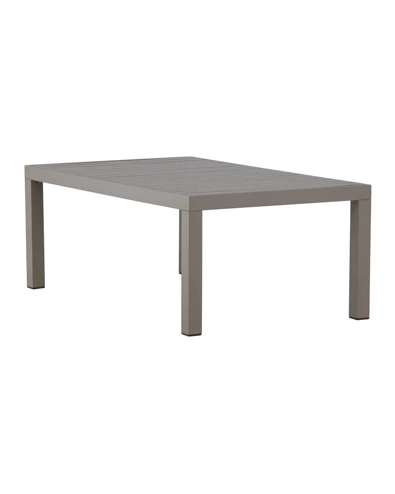 Copacabana Loungetisch aus Aluminium in Braun, Ansicht 6
