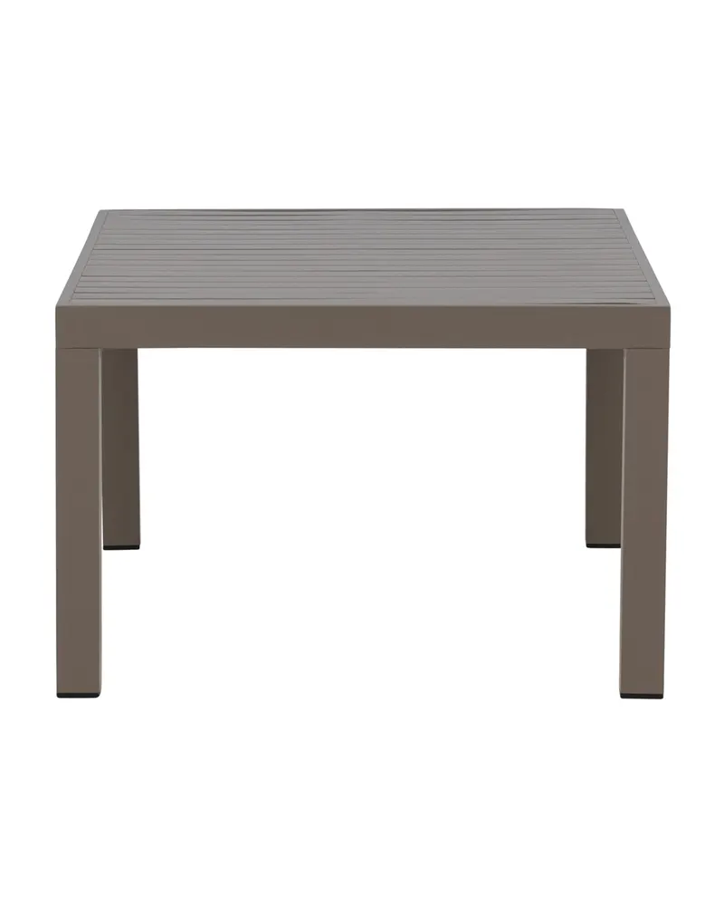 Copacabana Loungetisch aus Aluminium in Braun, Ansicht 7