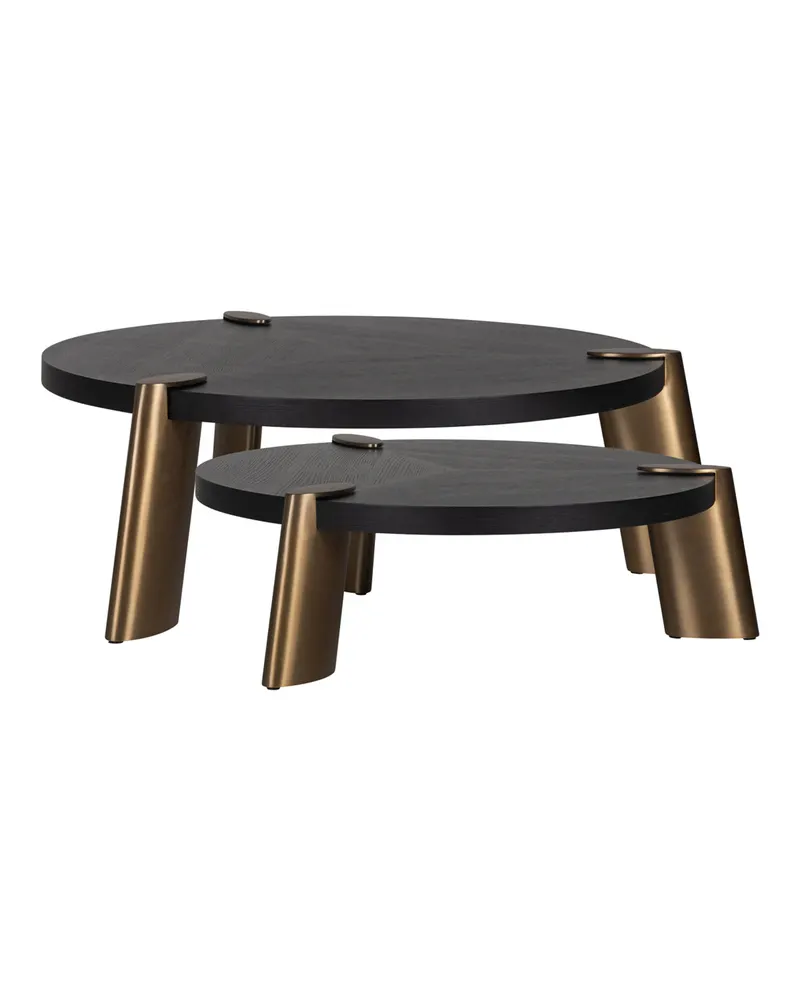 Couchtisch Alexander Jones, Charcoal, 2er-Set von Richmond Interiors
