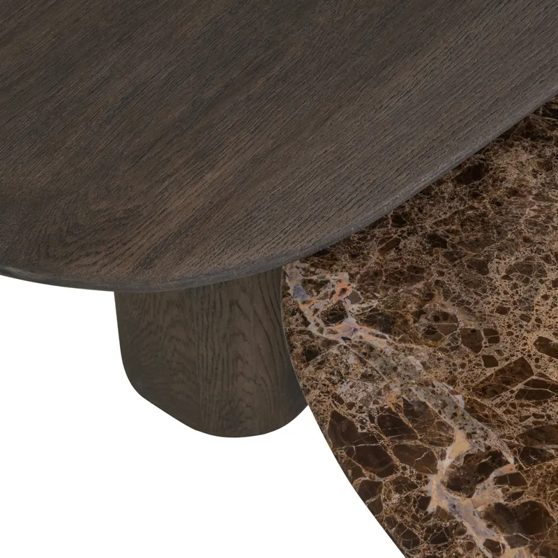 Couchtisch Castello, Smoked Charcoal, 2er-Set von Richmond Interiors, Produktansicht 6